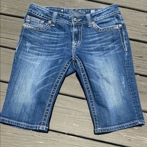 Miss Me jean Bermuda shorts. Lightly worn.
